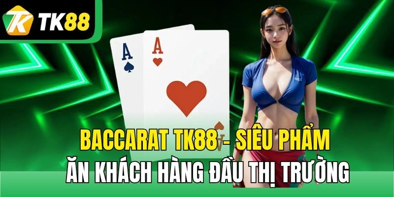 Baccarat TK88 – Siêu Phẩm Ăn Khách Hàng Đầu Thị Trường