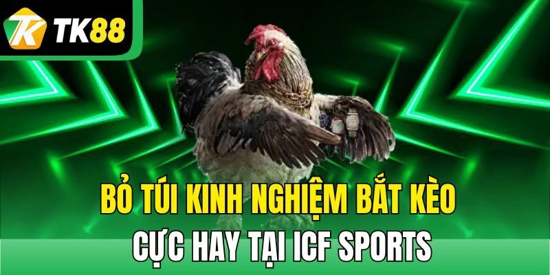 Bỏ túi kinh nghiệm bắt kèo cực hay tại ICF Sports